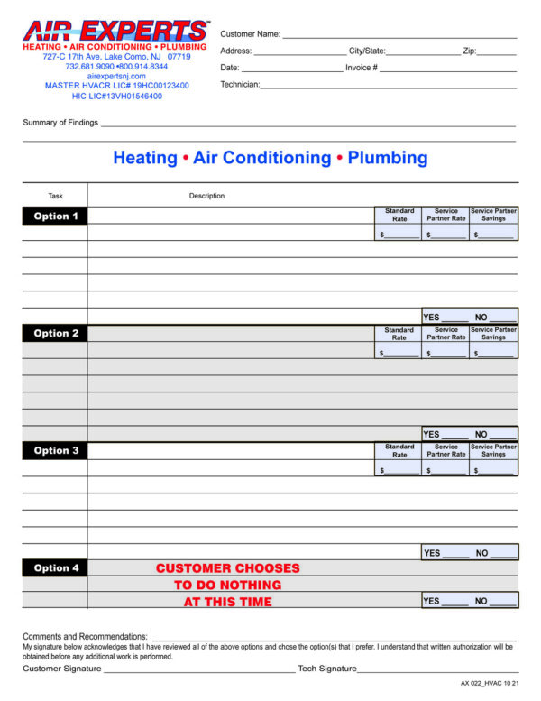 AX 022 HVAC