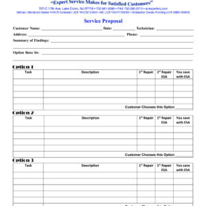 AX 105 Service Proposal